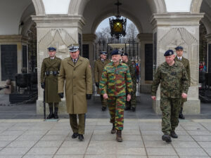 The commander of EUROCORPS in Warsaw