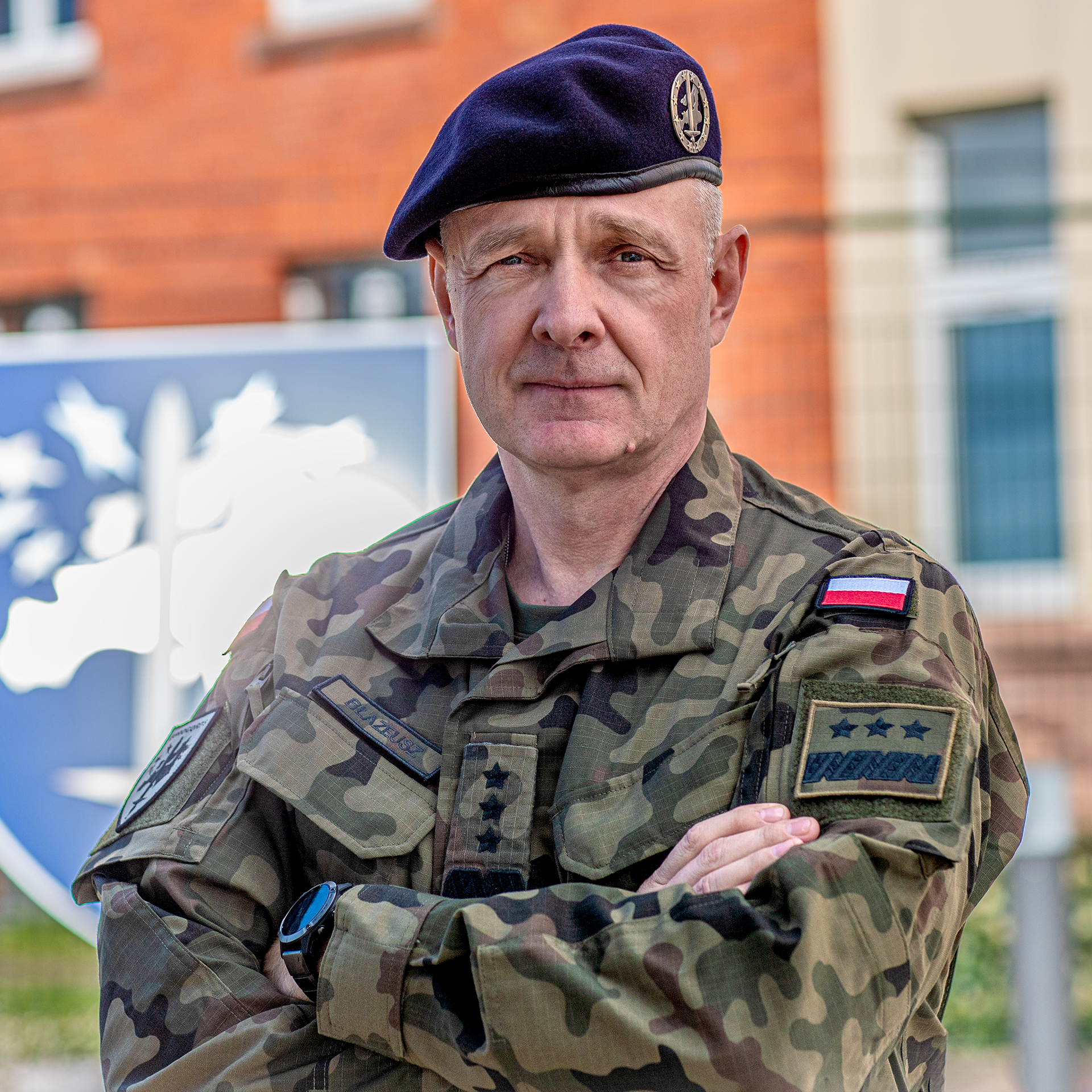 Lieutenant Generał Piotr BLAZEUSZ, commander of Eurocorps